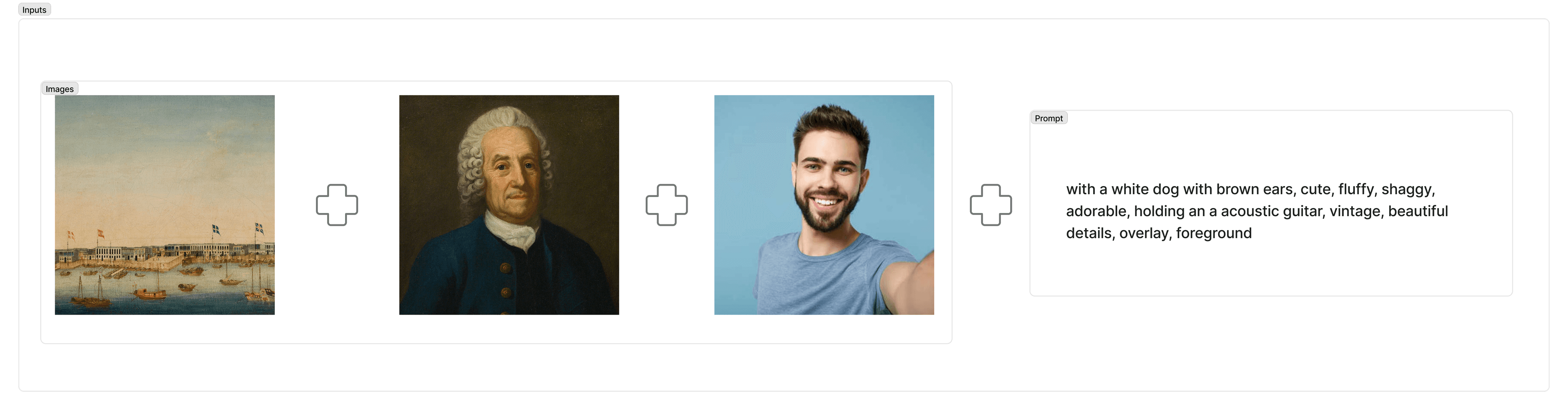 Screenshot of the redesigned photobooth wizard screens